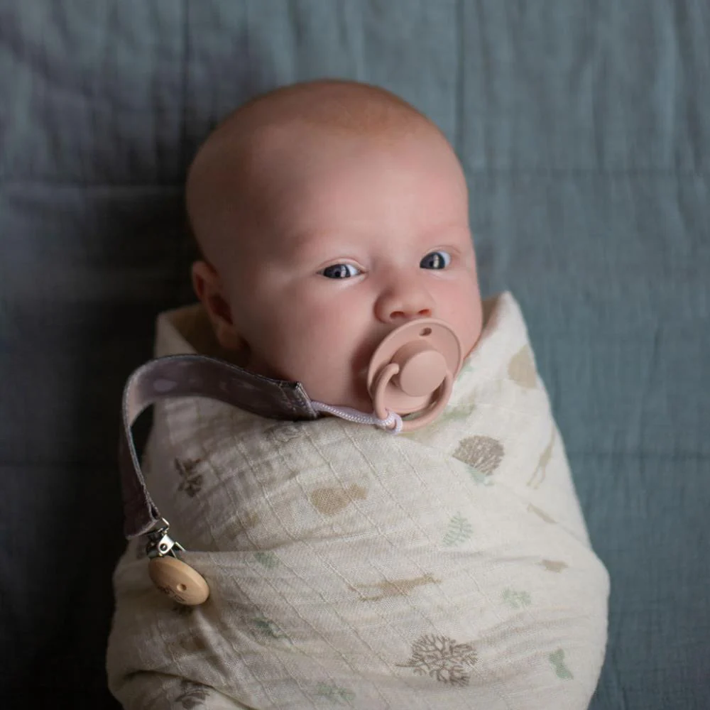 Corrente para Chupeta em Tecido Baby Livia Sky Grey - Image 3