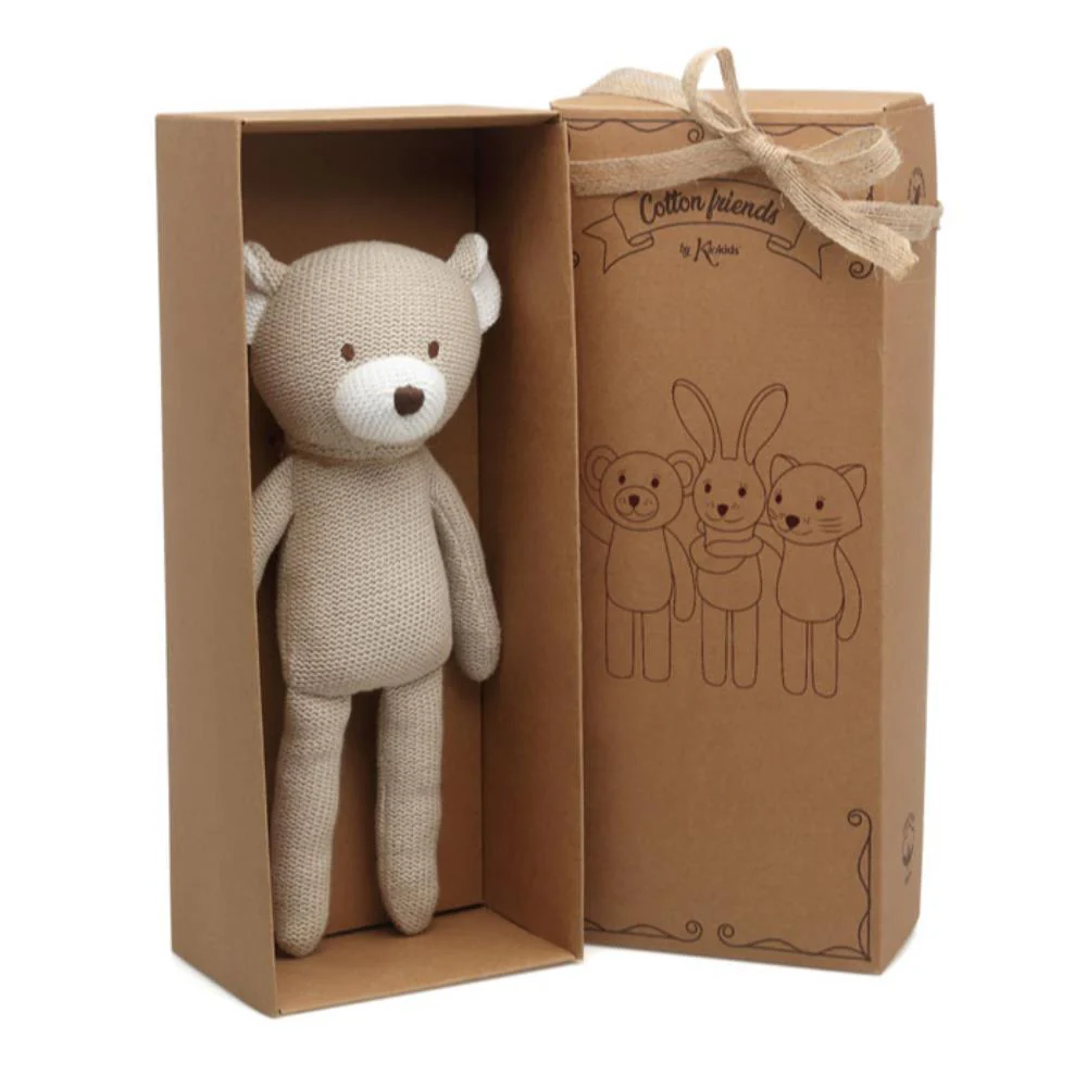 Cotton Friends Peluche Urso em Algodão com Caixa 30cm - Image 4