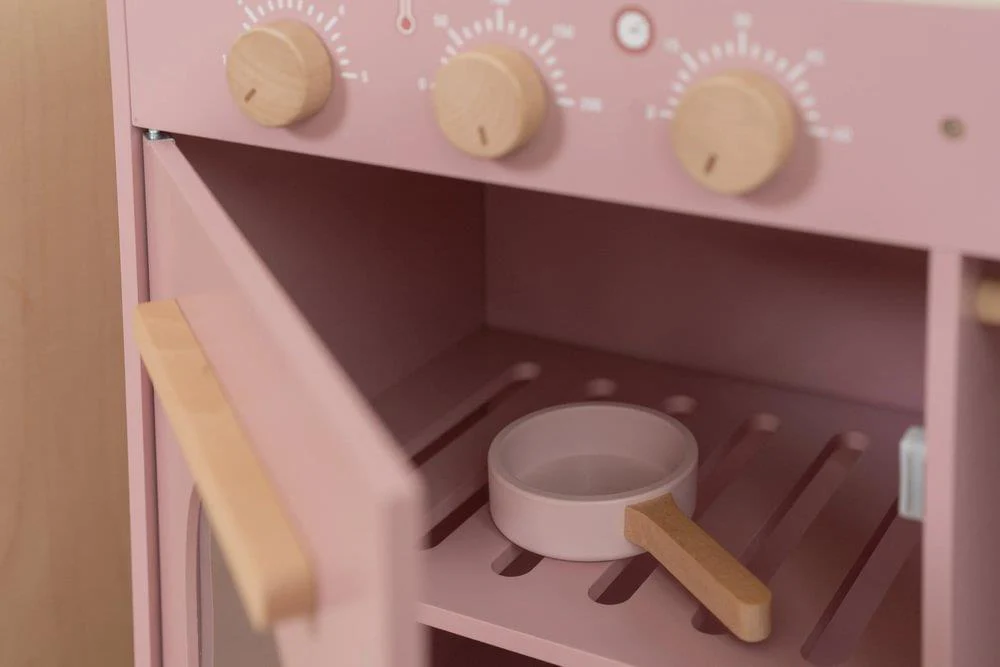 Cozinha com Acessórios em Madeira Little Dutch Pink - Image 9