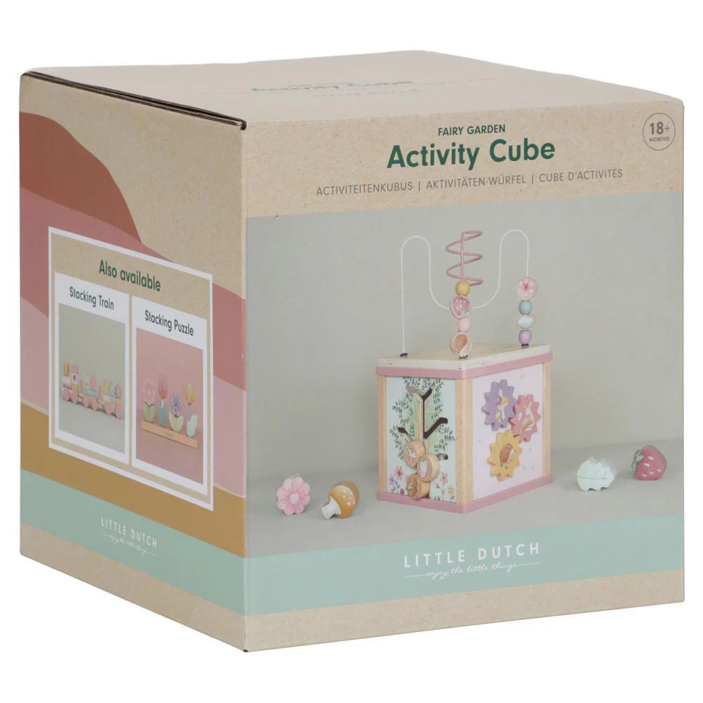 Cubo de Atividades em Madeira Little Dutch Fairy Garden - Image 10