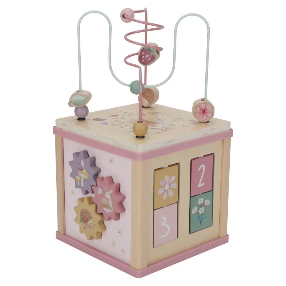 Cubo de Atividades em Madeira Little Dutch Fairy Garden - Image 2