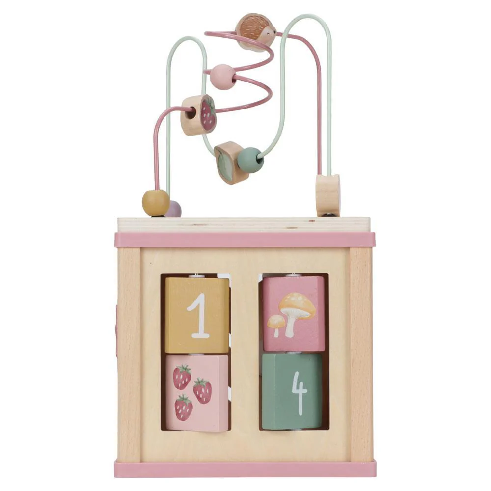 Cubo de Atividades em Madeira Little Dutch Fairy Garden - Image 3
