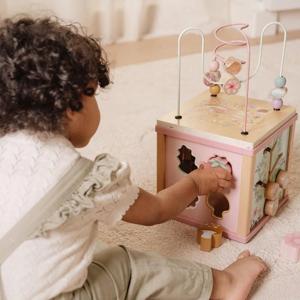 Cubo de Atividades em Madeira Little Dutch Fairy Garden - Image 8