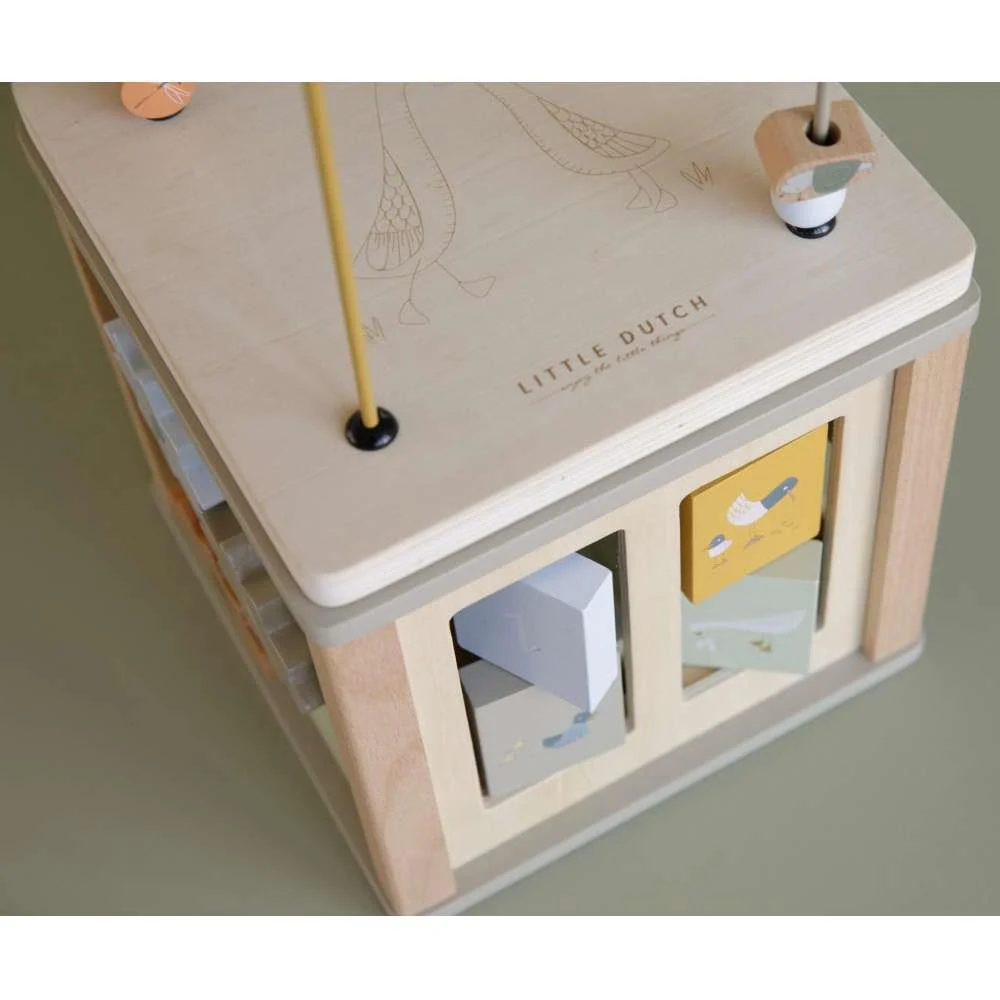 Cubo de Atividades em Madeira Little Goose - Image 4