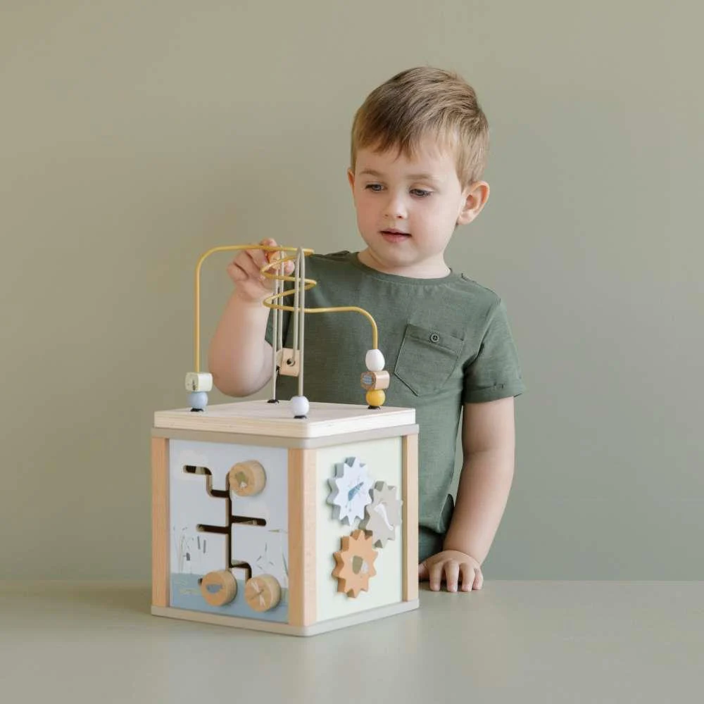 Cubo de Atividades em Madeira Little Goose - Image 6