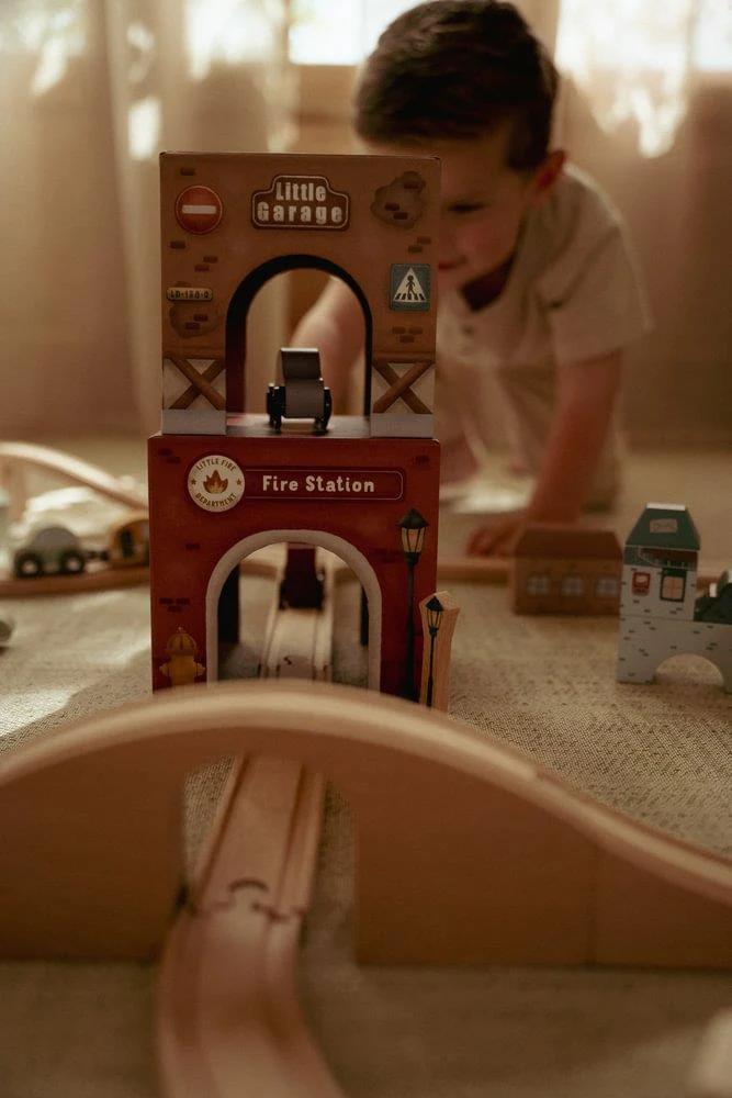 Cubos Empilháveis com 6 Carros Little Dutch - Image 13