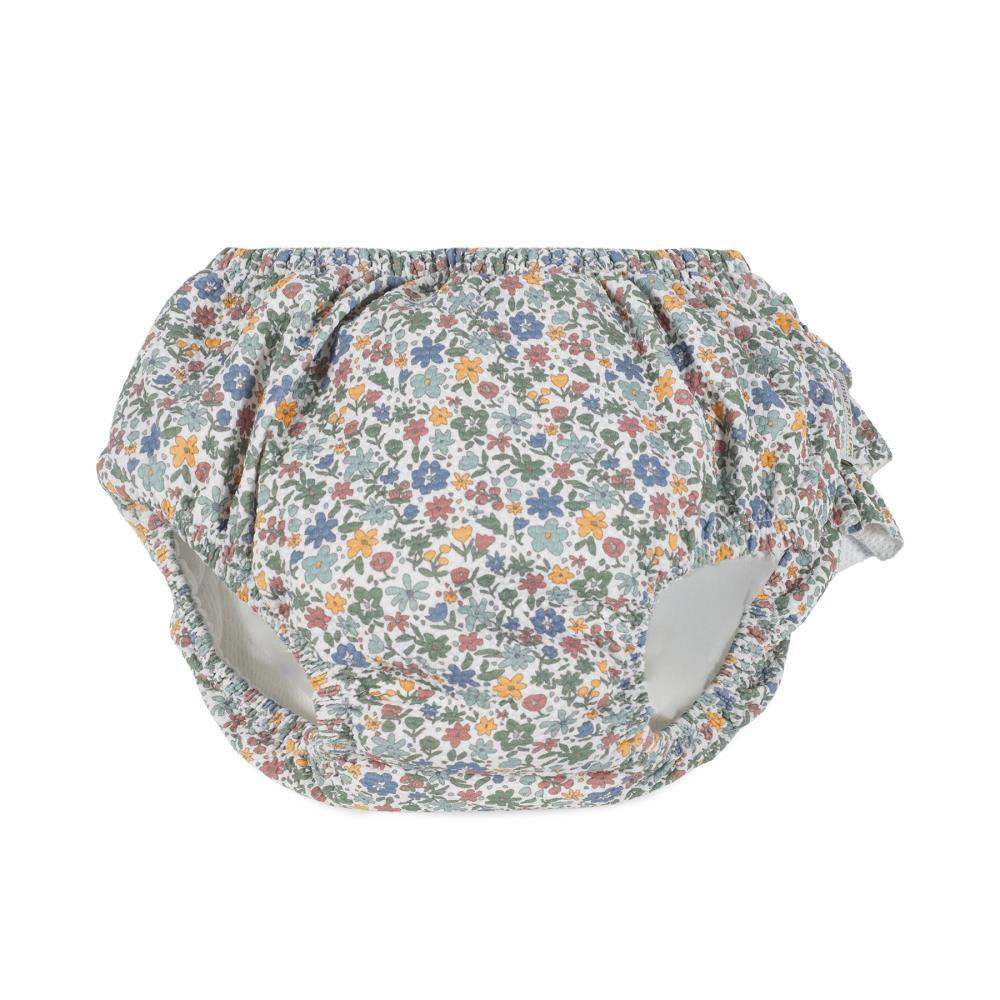 Cueca de Banho Walking Mum Summer Flowers Tamanho S 9-12m