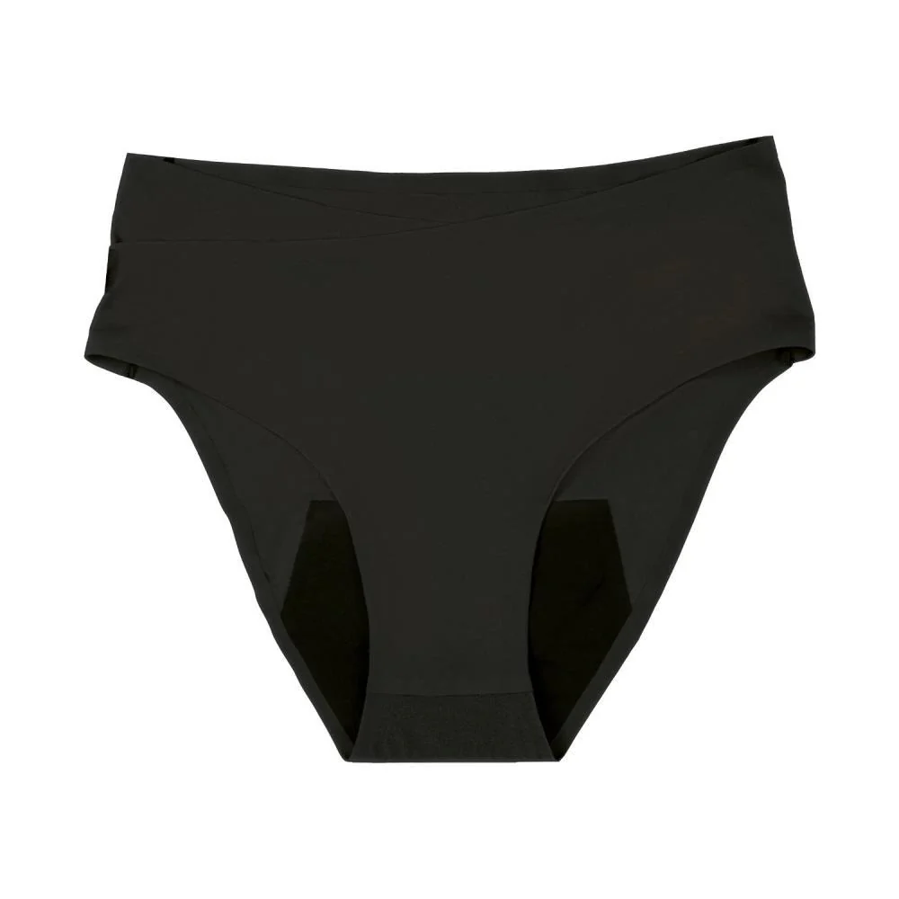 Cuecas Menstruais e PósParto Doomoo Flowly Black T1 (XS-M)