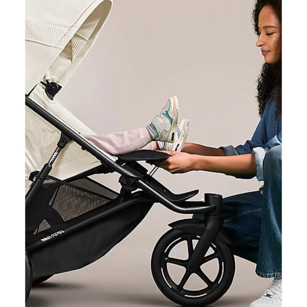 Carrinho Cybex Avi Spin BLK Seashell Beige - Image 11