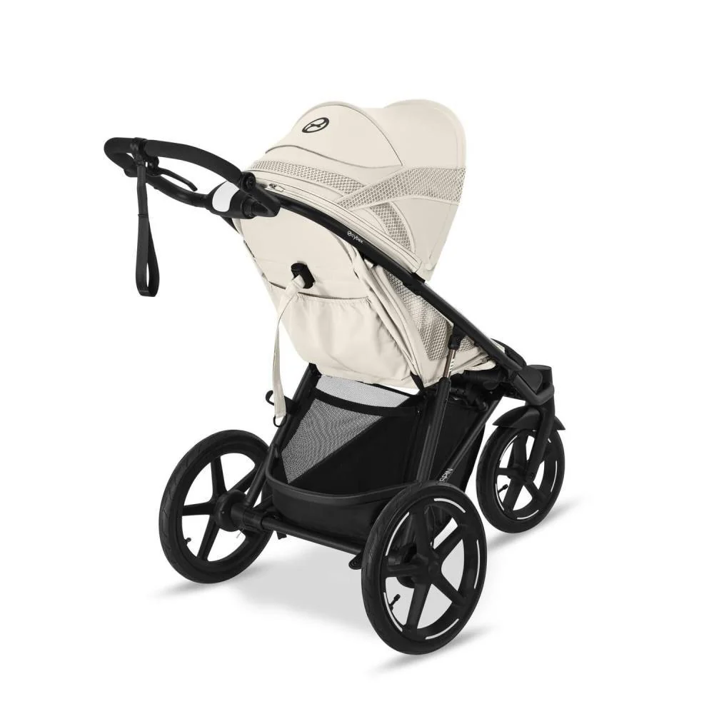 Carrinho Cybex Avi Spin BLK Seashell Beige - Image 2