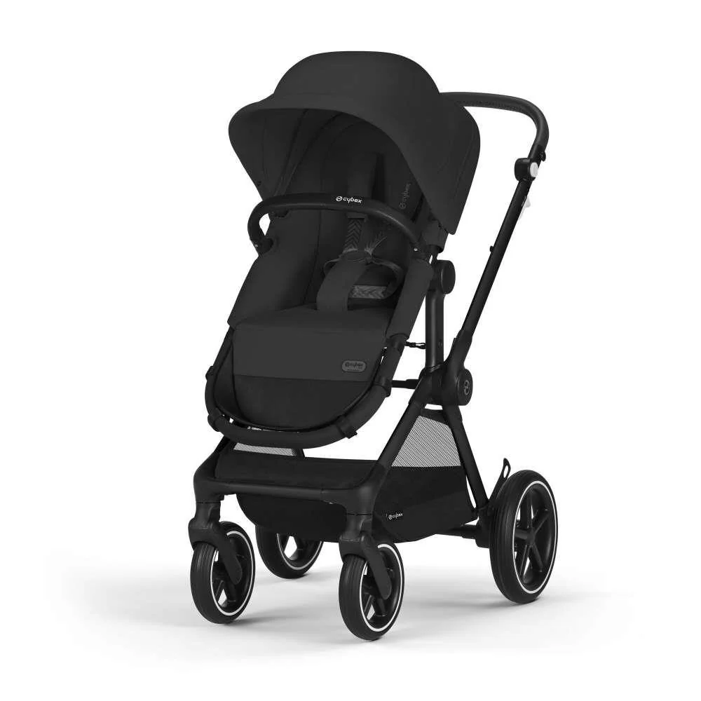 Carrinho Cybex Eos Lux 2 em 1 BLK Moon Black - Chassis Preto - Image 3