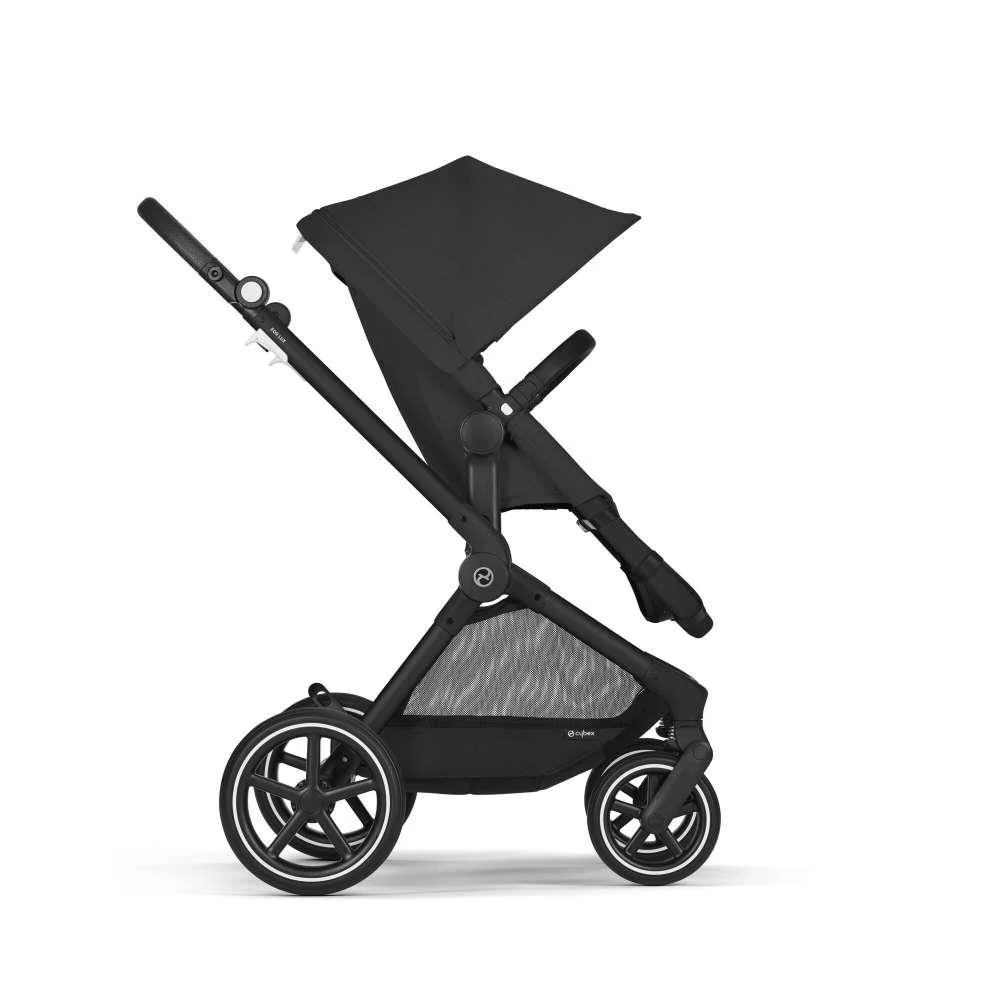Carrinho Cybex Eos Lux 2 em 1 BLK Moon Black - Chassis Preto - Image 4