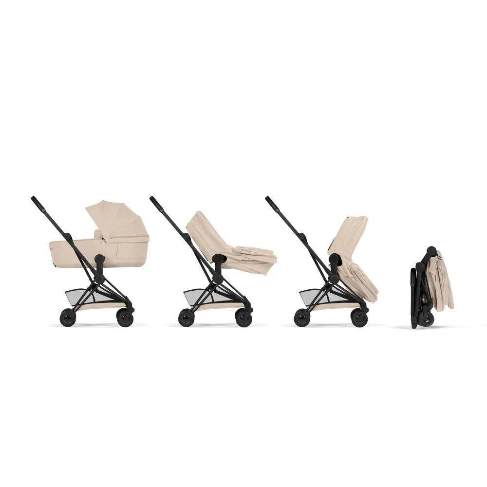 Cybex Platinum Coya Comfort Matt Black Cozy Beige - Image 2