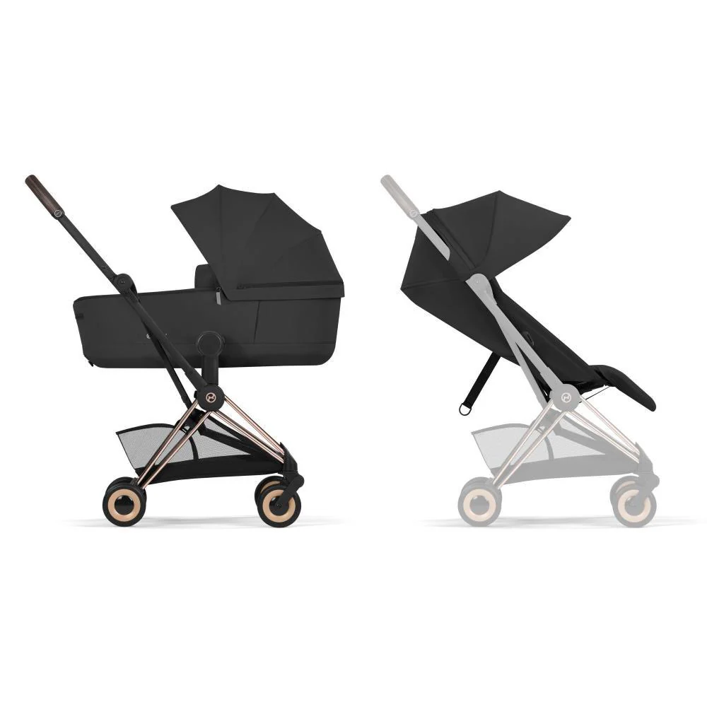 Cybex Platinum Coya Comfort Matt Black Sepia Black