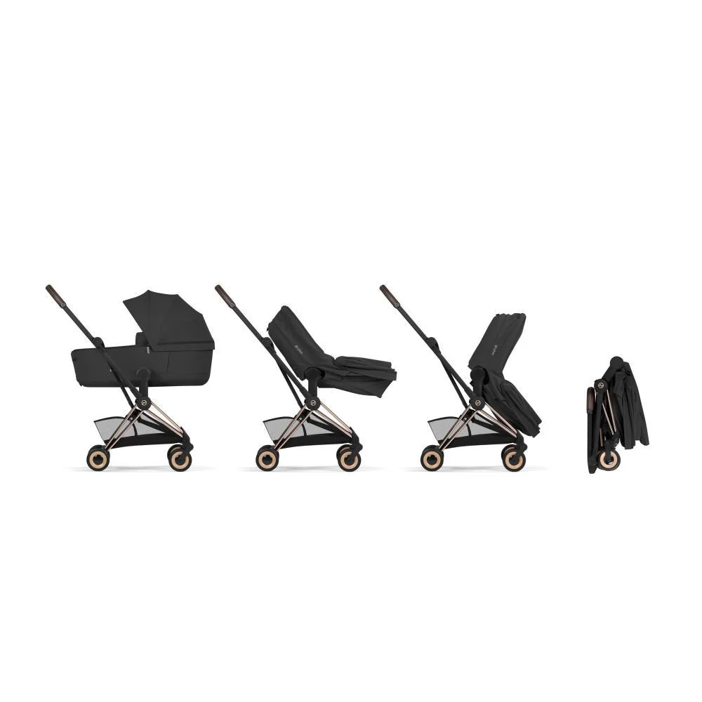 Cybex Platinum Coya Comfort Rosegold Sepia Black - Image 2