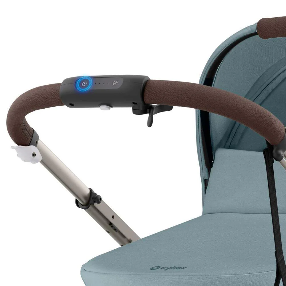 Carrinho Cybex e-Gazelle S TPE Stormy Blue - Chassis Taupe - Image 8