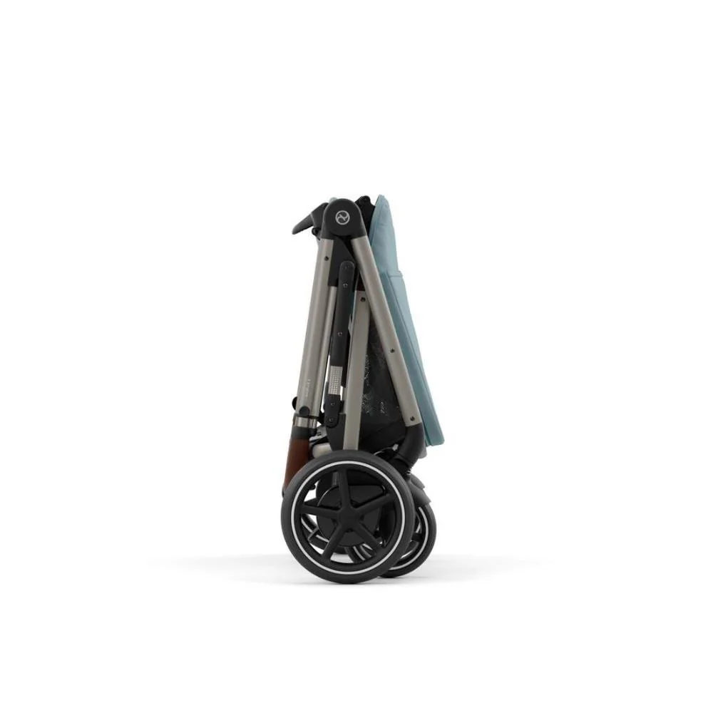 Carrinho Cybex e-Gazelle S TPE Stormy Blue - Chassis Taupe - Image 9