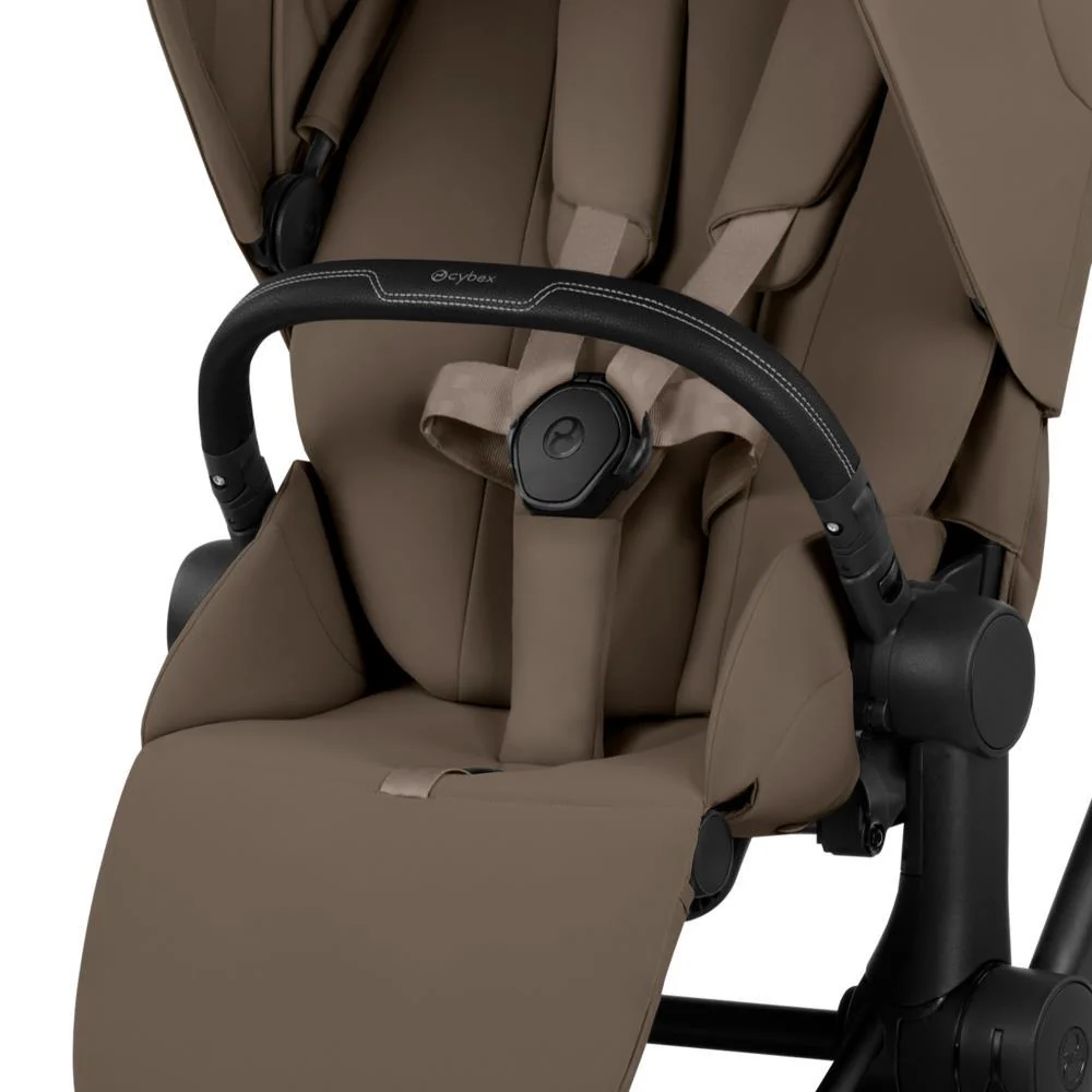 Cybex Platinum e-Priam Comfort Matt Black Coconut Brown - Image 7