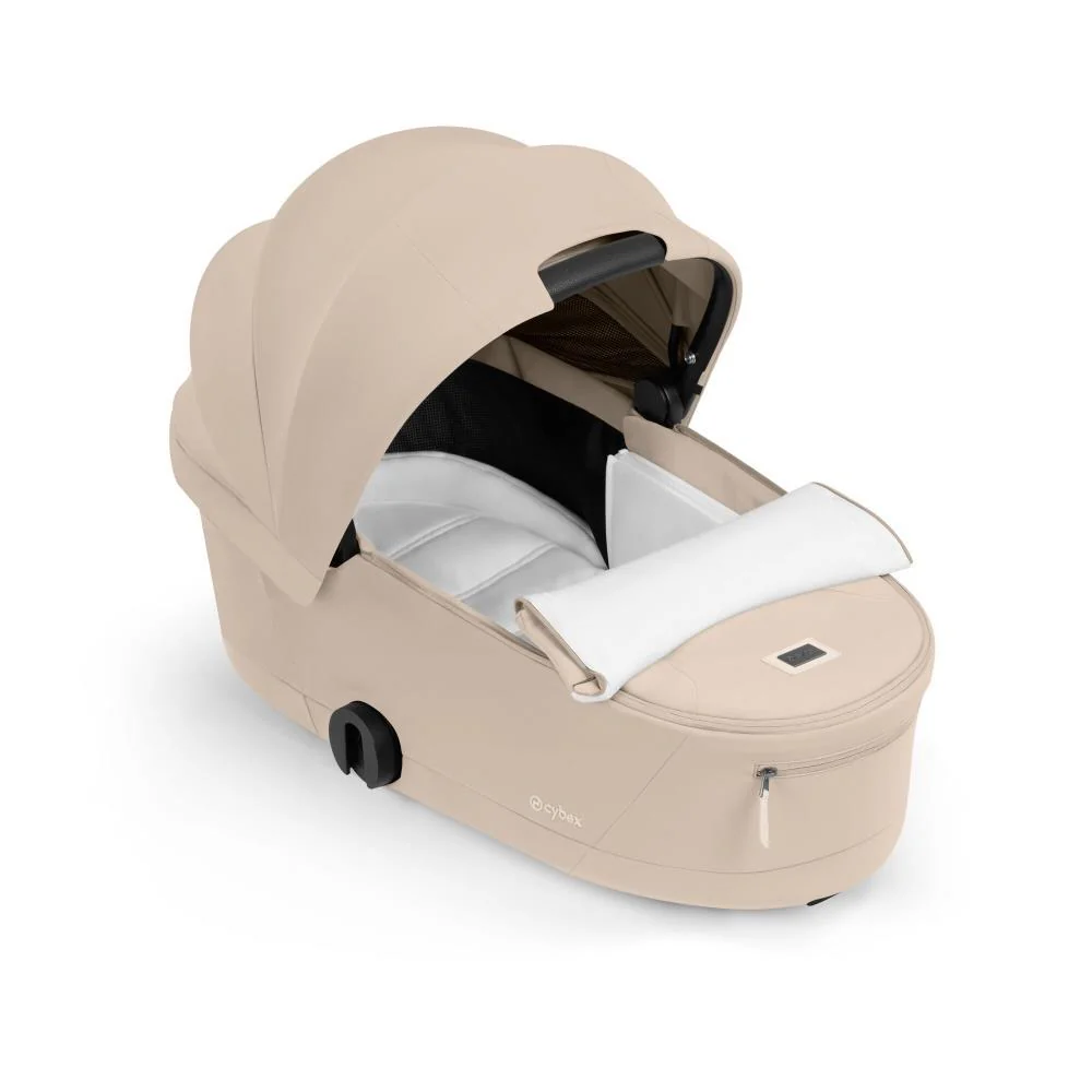 Cybex Platinum e-Priam Comfort Matt Black Cozy Beige - Image 12