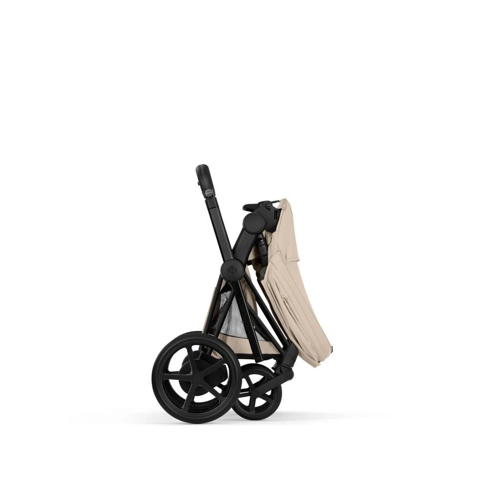 Cybex Platinum e-Priam Comfort Matt Black Cozy Beige - Image 7