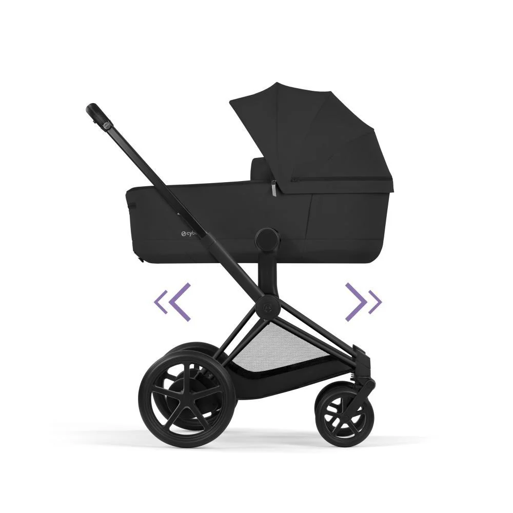 Cybex Platinum e-Priam Comfort Matt Black Sepia Black - Image 6