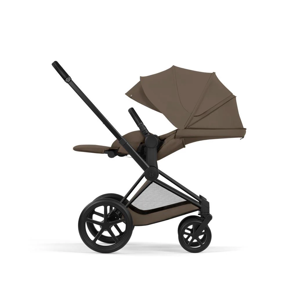 Cybex Platinum Priam Comfort Matt Black Coconut Brown - Image 4