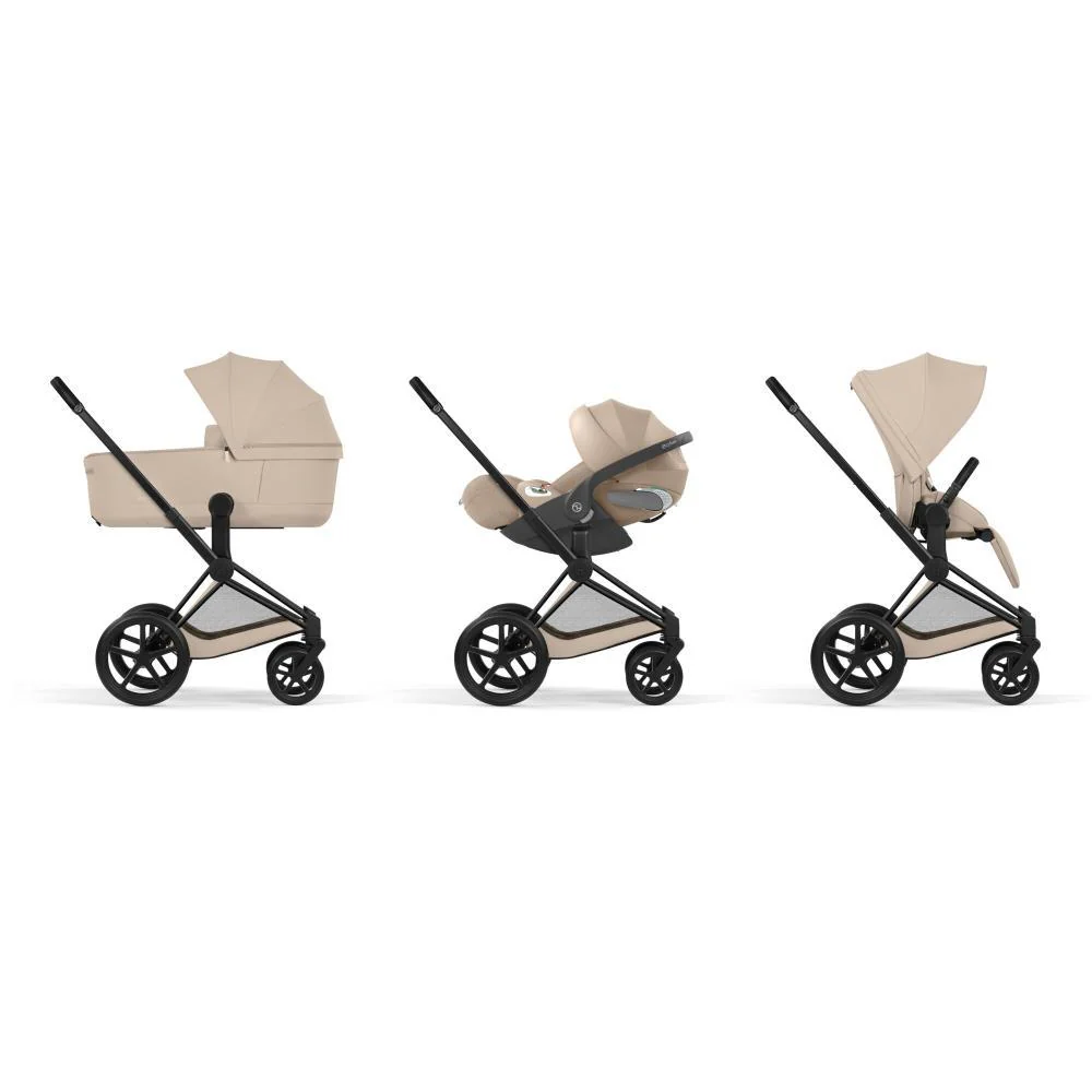 Cybex Platinum Priam Comfort Matt Black Cozy Beige - Image 12