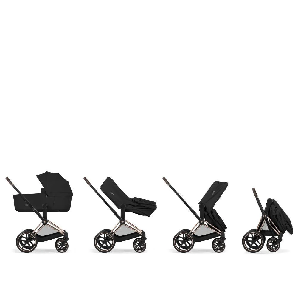 Cybex Platinum Priam Comfort Matt Black Cozy Beige - Image 2