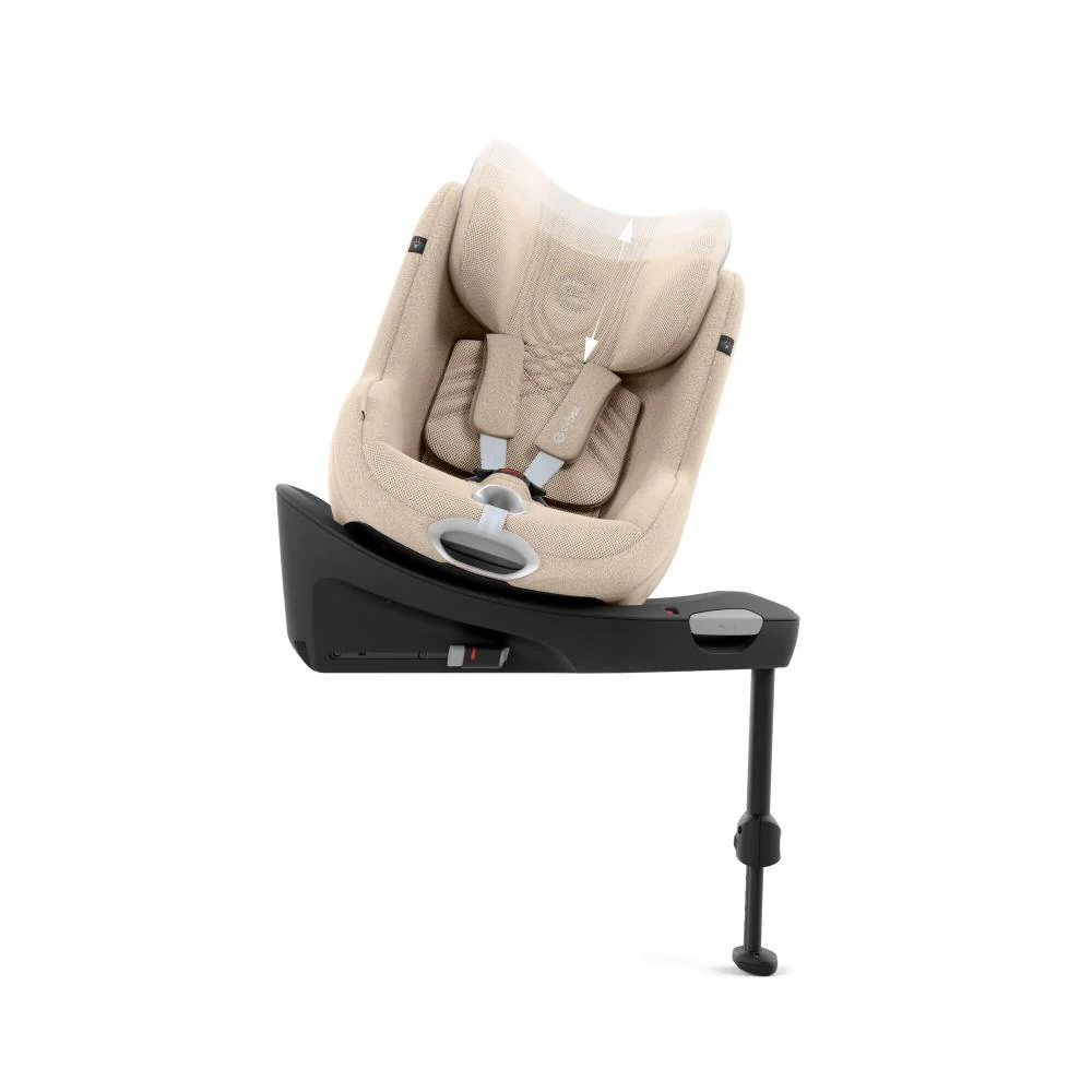 Cybex Sirona Ti i-Size Plus Cozy Beige 40-105cm - Image 5
