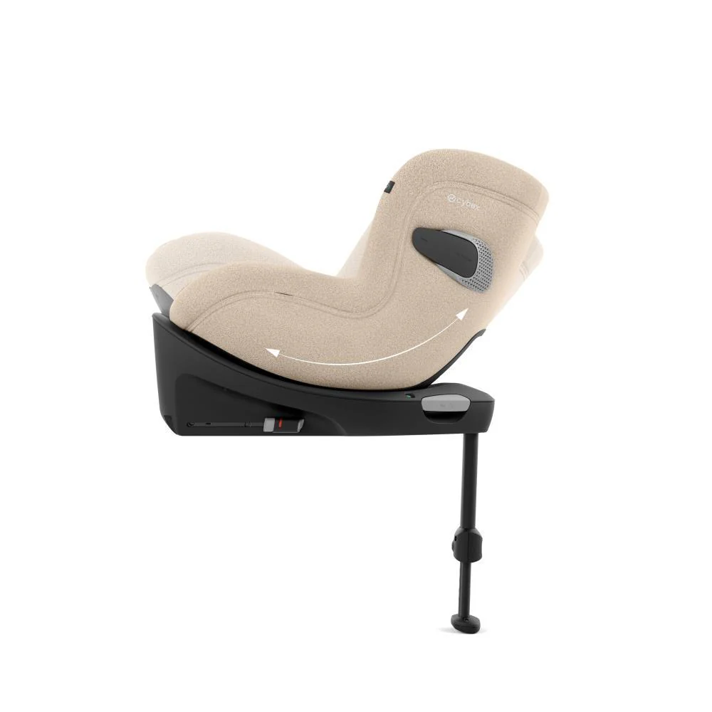 Cybex Sirona Ti i-Size Plus Cozy Beige 40-105cm - Image 6