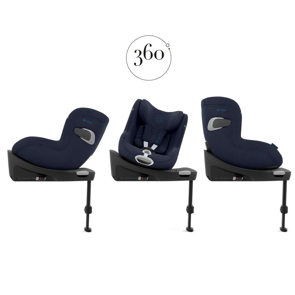 Cybex Sirona Ti i-Size Plus Nautical Blue 40-105cm - Image 2