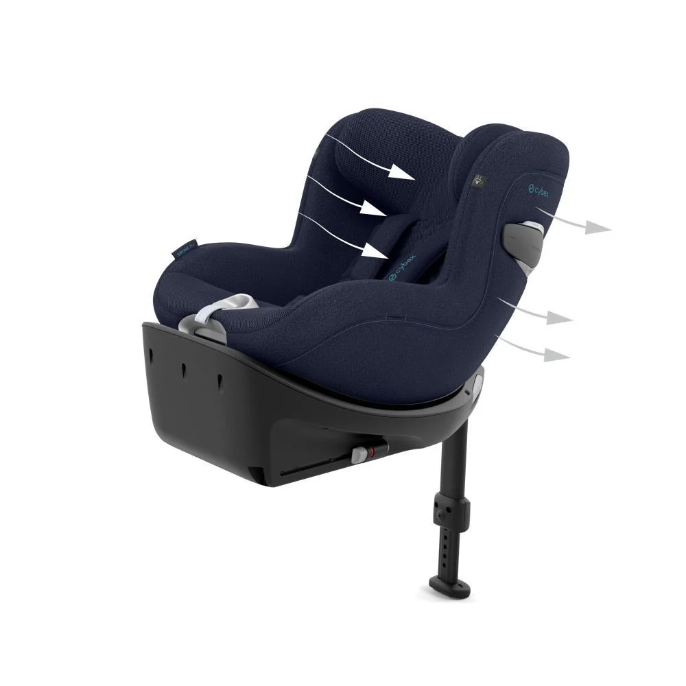 Cybex Sirona Ti i-Size Plus Nautical Blue 40-105cm - Image 6