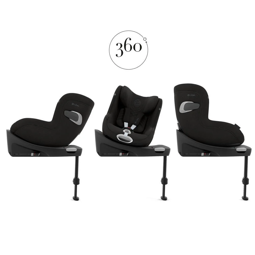 Cybex Sirona Ti i-Size Plus Sepia Black 40-105cm - Image 2
