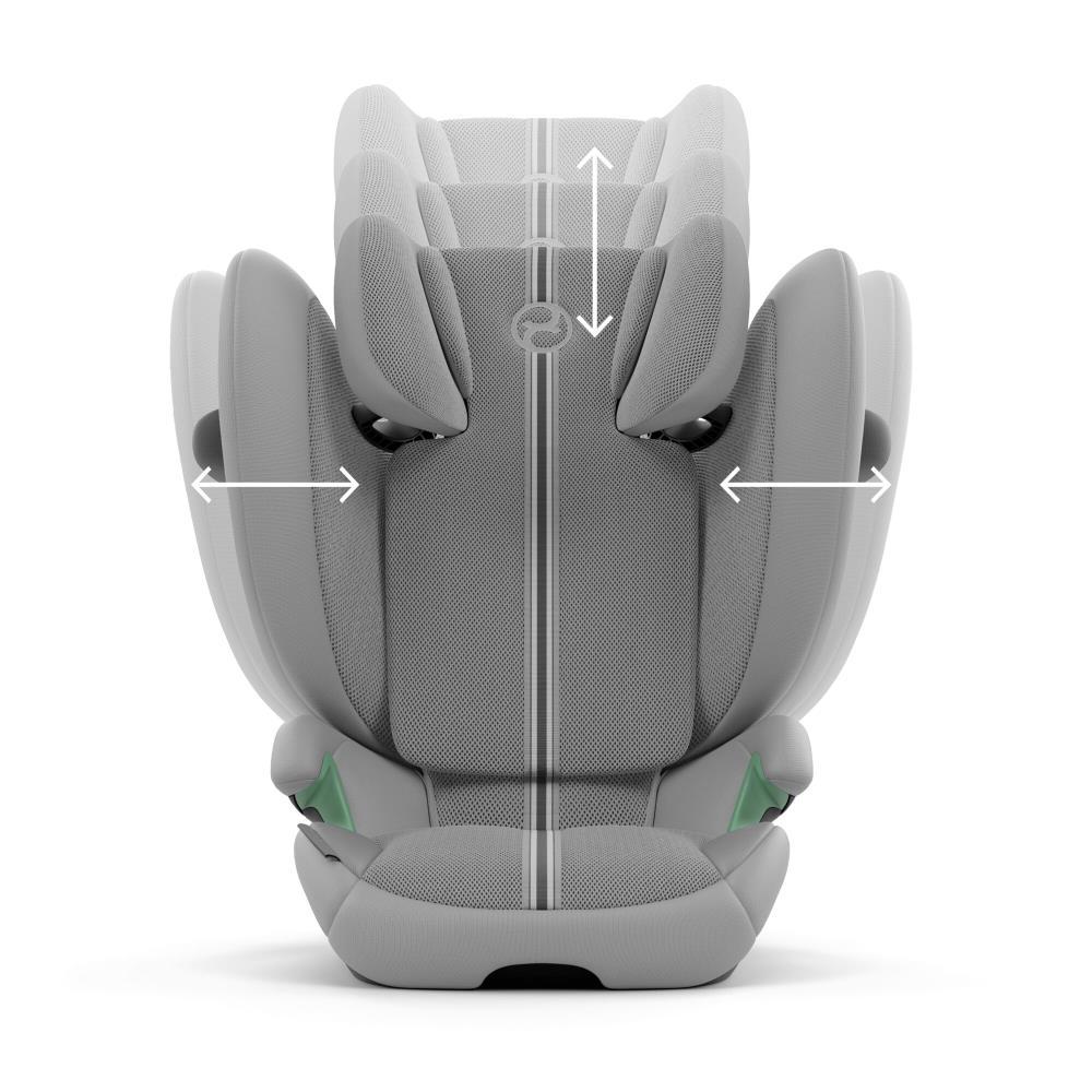 Cybex Solution G2 i-Fix Plus Stone Grey 100-150cm - Image 5