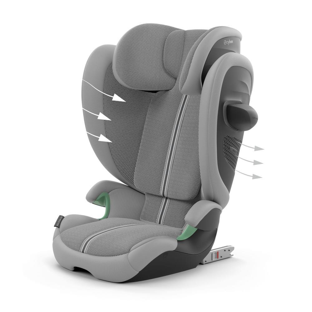 Cybex Solution G2 i-Fix Plus Stone Grey 100-150cm - Image 6