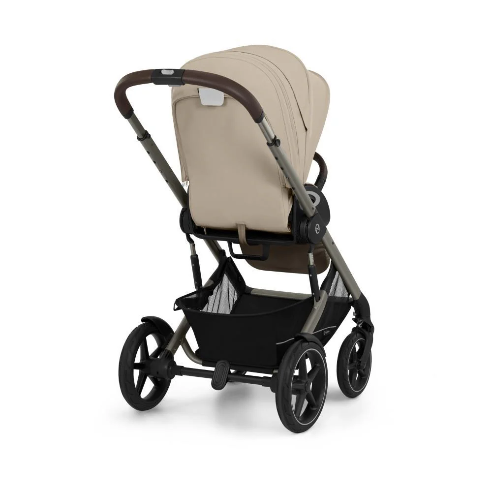 Carrinho Cybex Talos S Lux Almond Beige - Chassis Taupe - Image 4