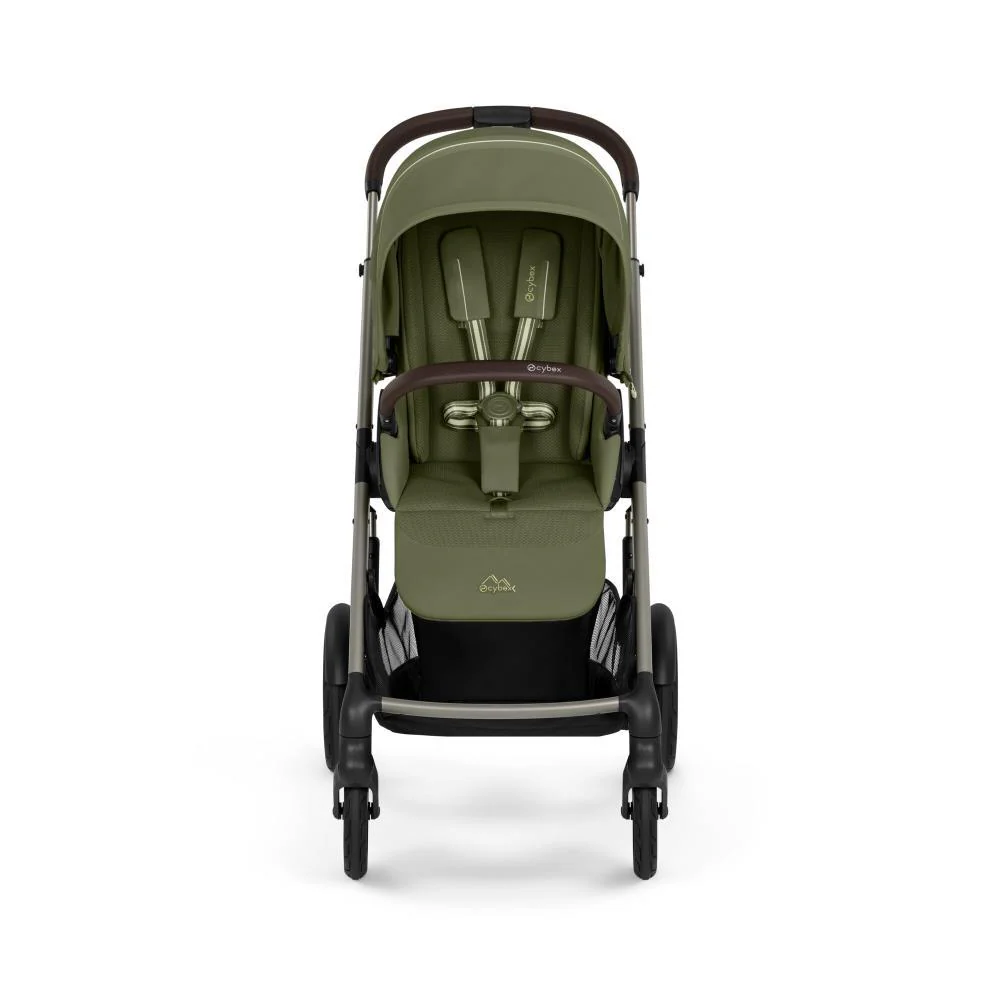 Carrinho Cybex Talos S Lux Moss Green - Chassis Taupe - Image 2