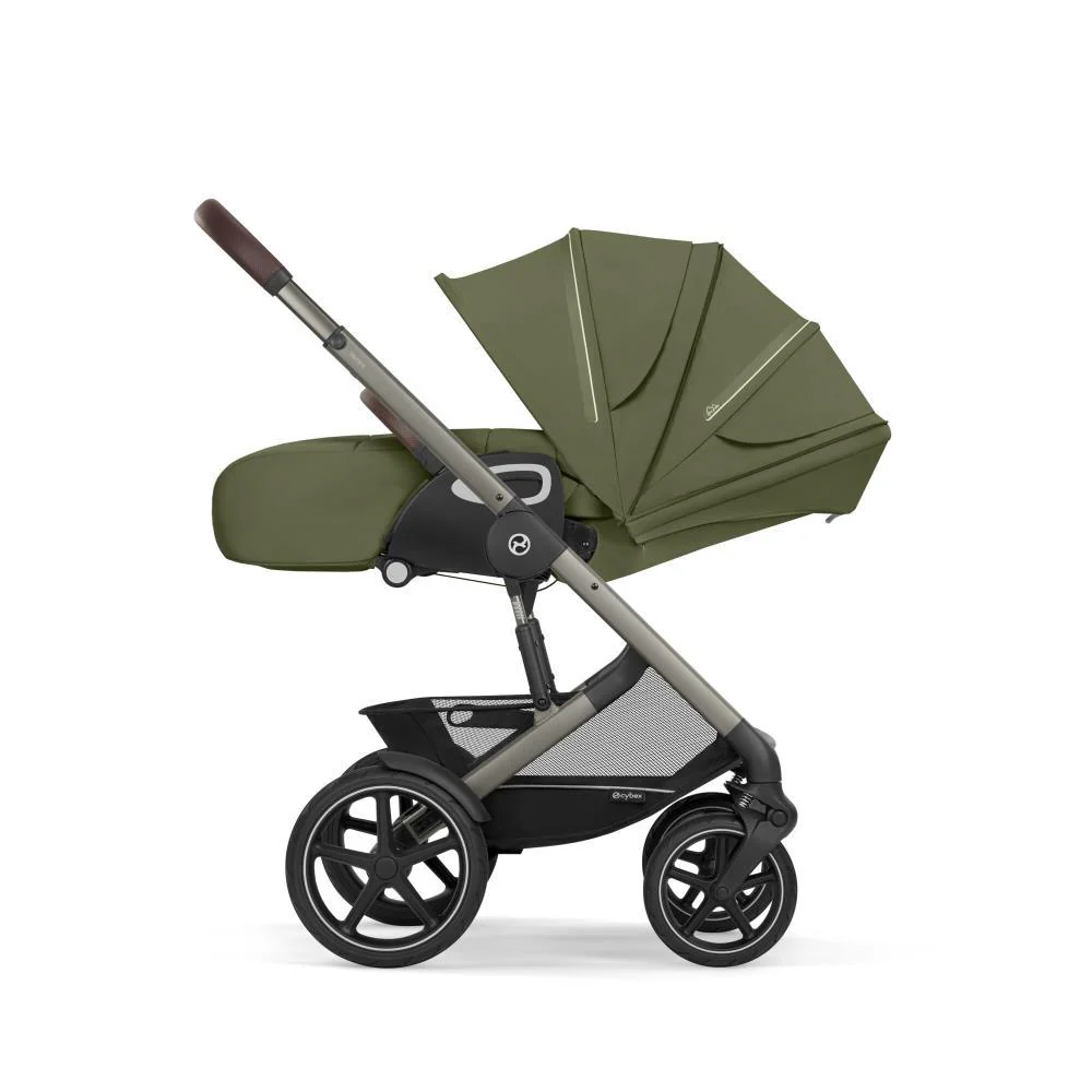 Carrinho Cybex Talos S Lux Moss Green - Chassis Taupe - Image 3