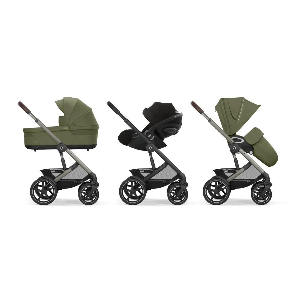 Carrinho Cybex Talos S Lux Moss Green - Chassis Taupe - Image 7