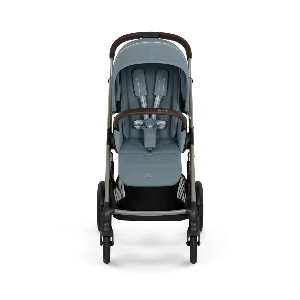 Carrinho Cybex Talos S Lux Stormy Blue - Chassis Taupe - Image 2
