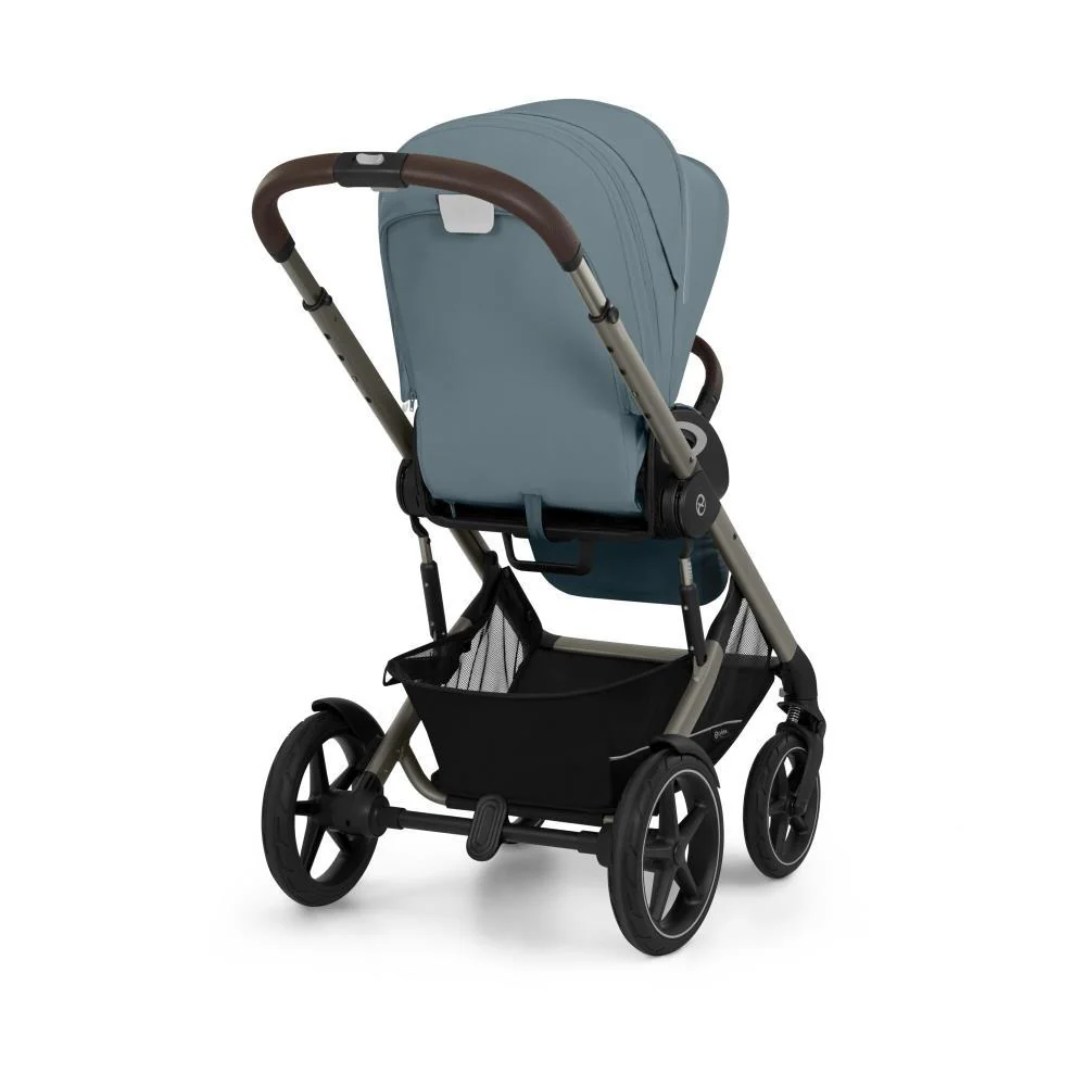 Carrinho Cybex Talos S Lux Stormy Blue - Chassis Taupe - Image 4