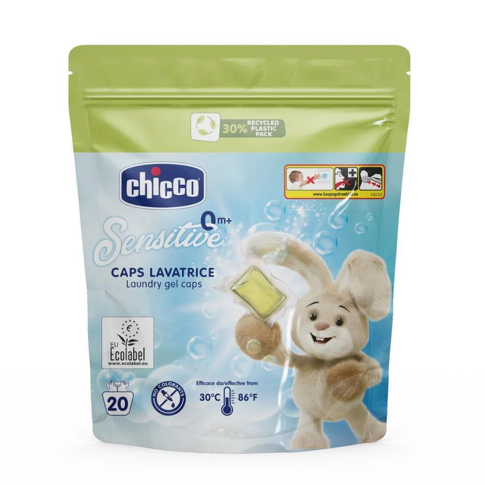 Detergente para Roupa Sensitive 20 Cápsulas