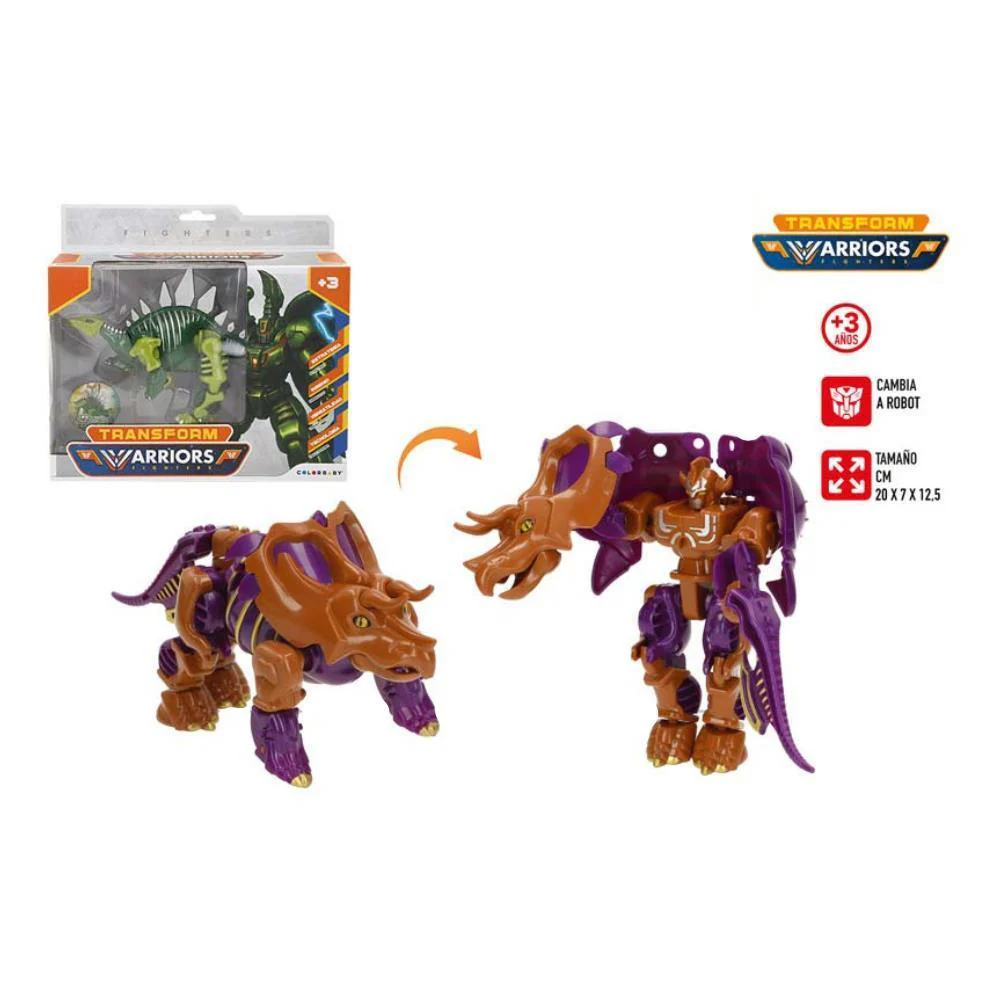 Dinossauro Robot Transform Warriors 20 cm - Image 2