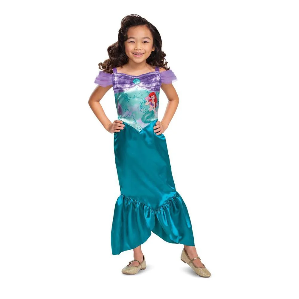 Disfarce Ariel 3-4 Anos