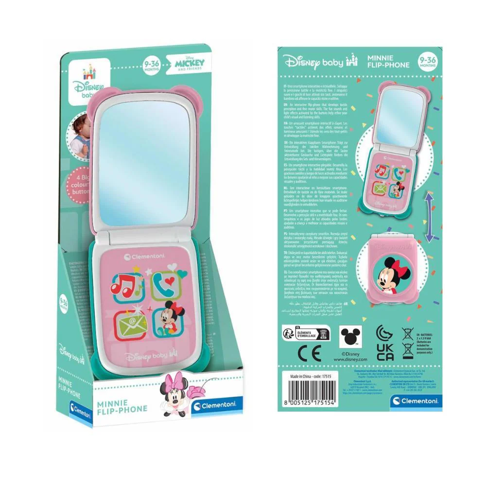 Telemóvel Flip Clementoni Baby Disney Minnie - Image 3