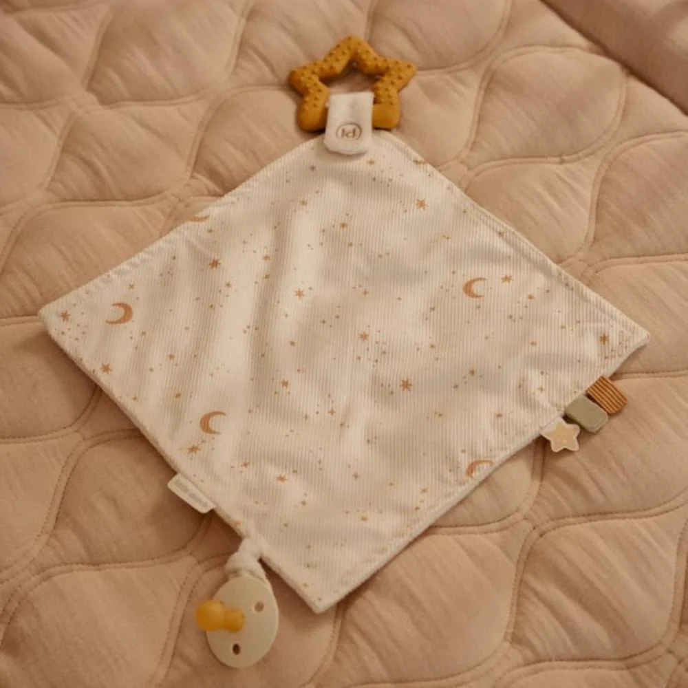 Doudou com Mordedor e Fita para Chupeta Little Dutch Newborn Naturals - Image 5