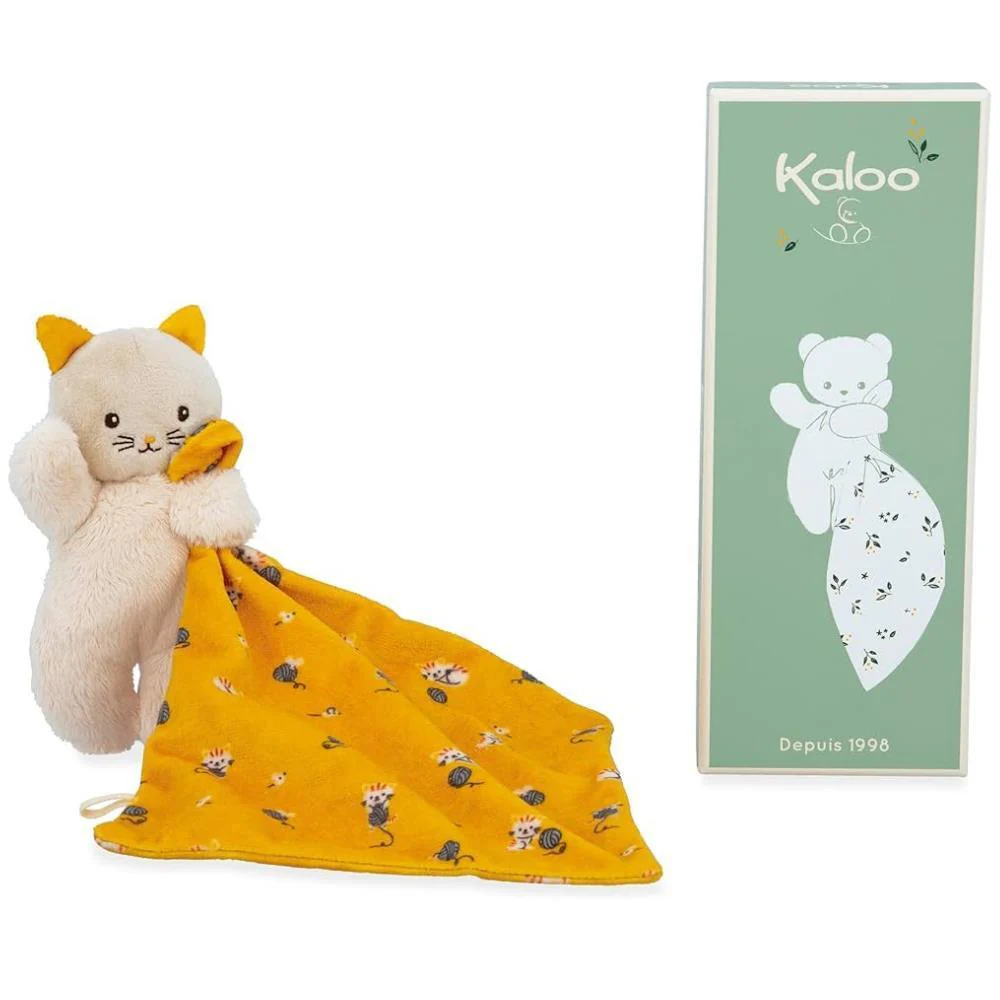 Doudou Gato Yellow  em Caixa