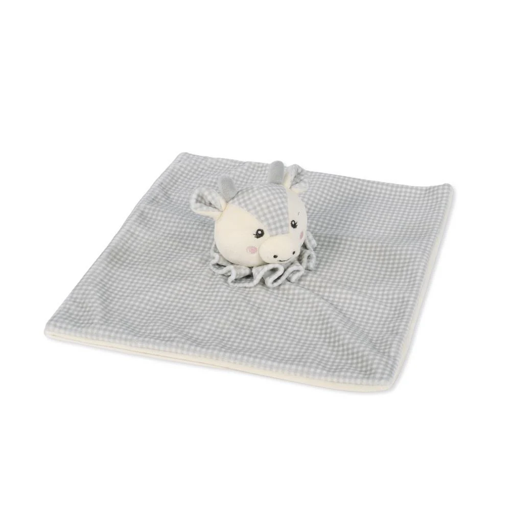 Doudou Pasito a Pasito Cow Little Bloom Grey