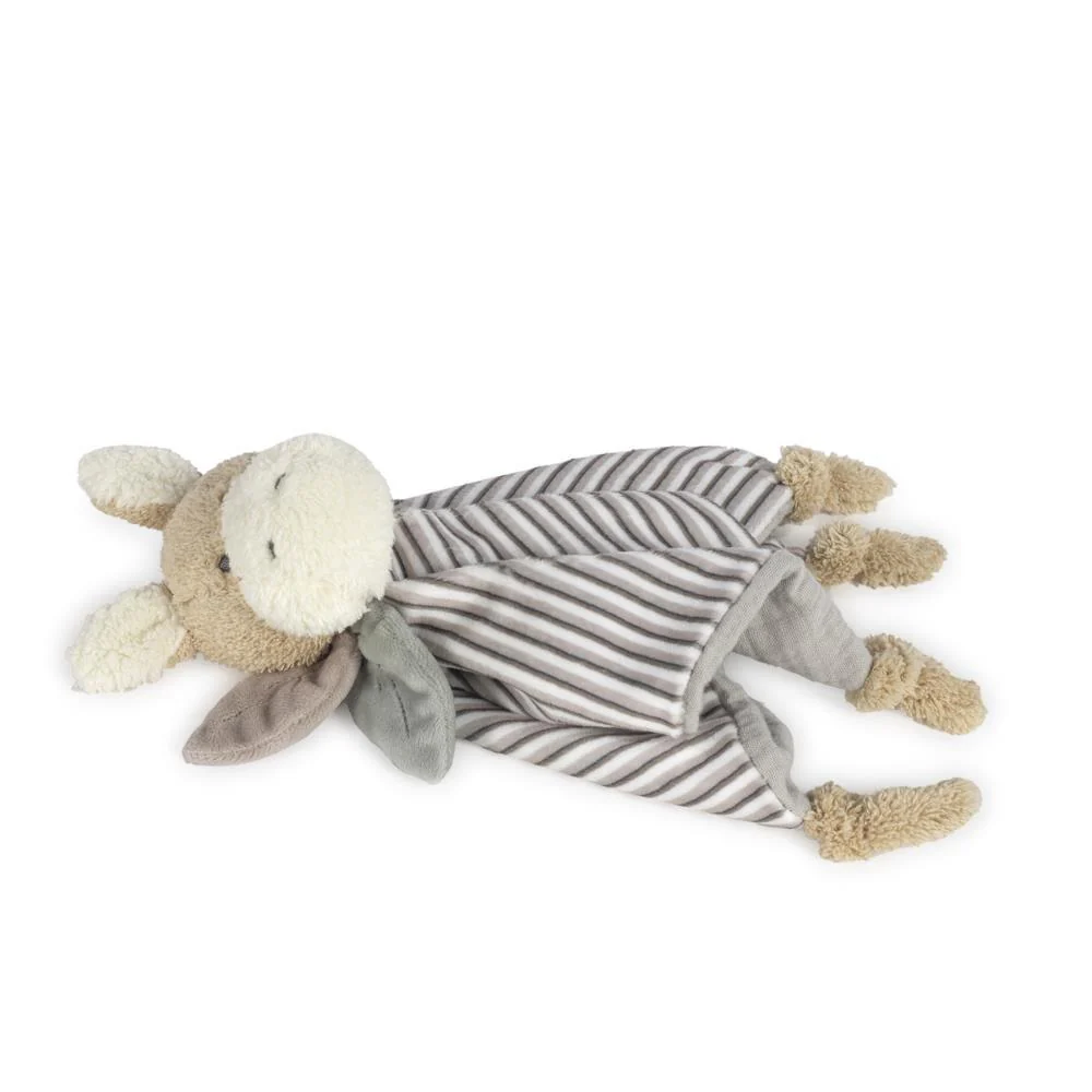 Doudou Walking Mum Donkey Botton Strips 25x25cm - Image 2