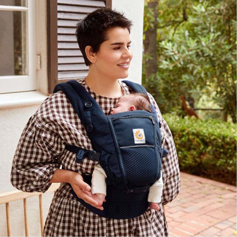 Marsúpio/Porta-Bebés Ergobaby Adapt Soft Flex Mesh Midnight Blue - Image 6